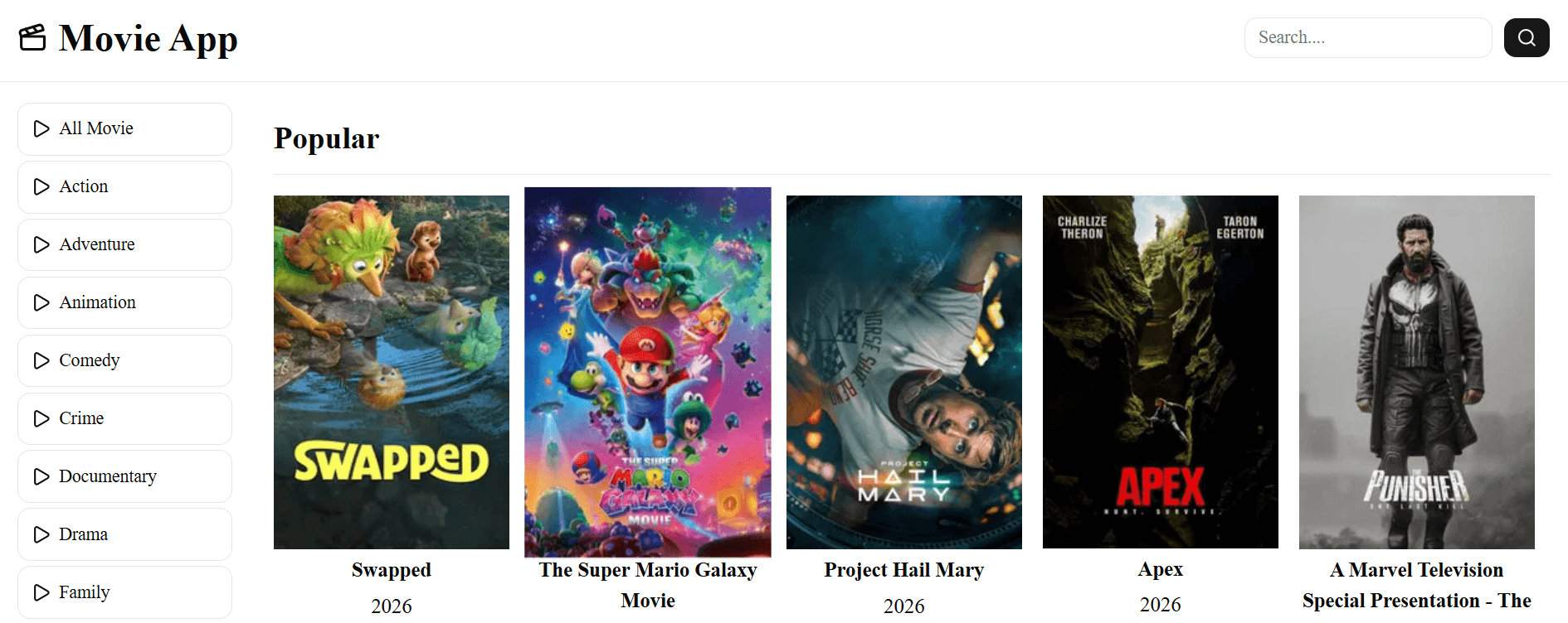 Movie App
